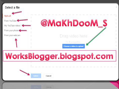 Works Blogger: How to Add Videos / TV Channels on Blogger (Blogspot) Blog
