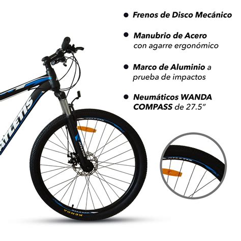 Novahus Bicicleta Mountain Bike Tomzak Azul