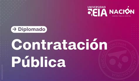 Diplomado En Contrataci N P Blica Eia