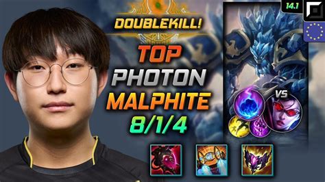 Malphite Top Build Photon Malignance Arcane Comet Lol Euw Master