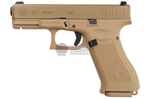 Umarex Glock X Tan By Vfc Buy Airsoft Gas Blow Back Pistols