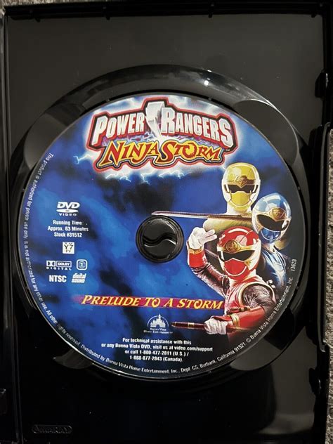 Power Rangers Ninja Storm Prelude To A Storm Dvd Buena Vista