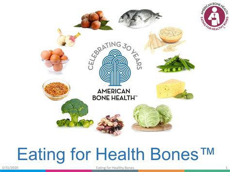 Eating For Healthy Bones™ Materials Bone Health And Osteoporosis Foundation