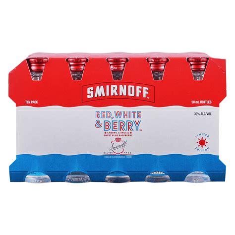 Smirnoff Red White And Berry Vodka Ml Applejack