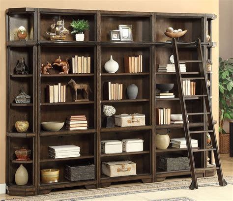 Meridien Modular Open Bookcase Wall Parker House In Bookcases The