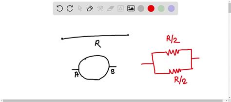 Solved When A Wire Of Uniform Cross Section A Length L And Resistance