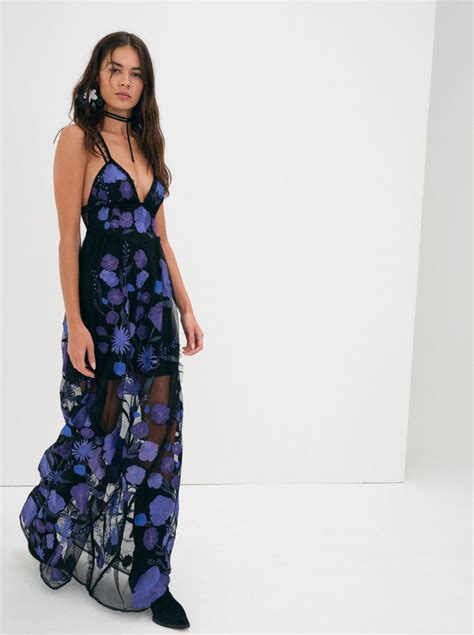 Kaylee Maxi Dress — Purple For Love And Lemons