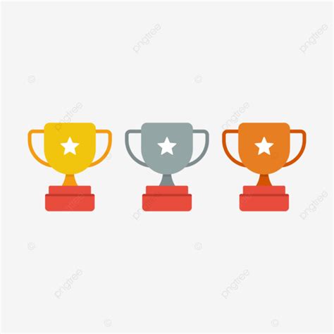 Gold Silver Bronze Vector Hd PNG Images Gold Silver Bronze Trophy Png