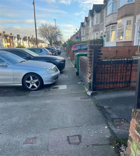 Im Furious At Rude Drivers Blocking On The Footpath Outside My House