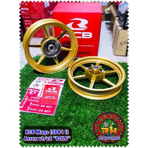 Rcb Mags For Aerox V V Sp Spokes Shopee Philippines