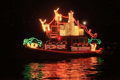 31st Annual Schooner Wharf Bar Lighted Boat Parade Key West Historic