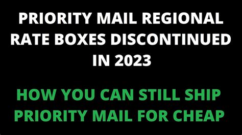 USPS Ended Priority Mail Regional Rate Boxes How You Can Still Ship