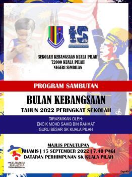 BUKU PROGRAM PENUTUPAN BULAN KEBANGSAAN SKKP TAHUN 2022 Suzarinah0411