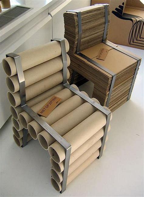 Recycling Cardboard for Unique DIY Furniture, Inspiring Green Living Ideas | Recycled furniture ...