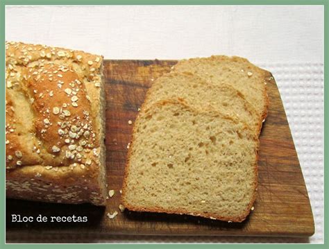 Bloc De Recetas Pan De Molde Esponjoso De Avena Con Leche Y Copos De