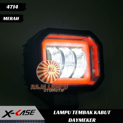 Jual Lampu Tembak Sorot Universal LED Daymaker 3 Mata K30 30 Watt Kotak