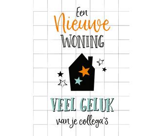 Een Nieuwe Woning Veel Geluk Van Je Collega S Snelwenskaart Nl