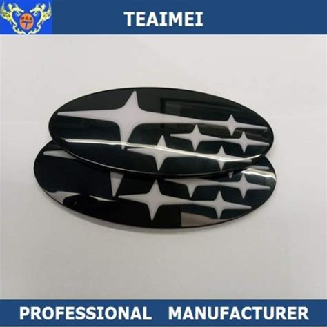 China Custom Logo Acrylic 3D Badges Car Emblem For Subaru Forester ...