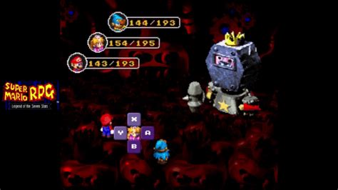 Super Mario Rpg Snes 32 Final Boss Smithy Star Piece 7 Final Scenes And Credits Youtube