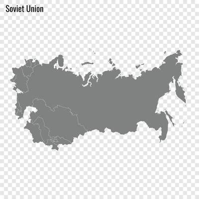 Soviet Union Map Vector Art, Icons, and Graphics for Free Download