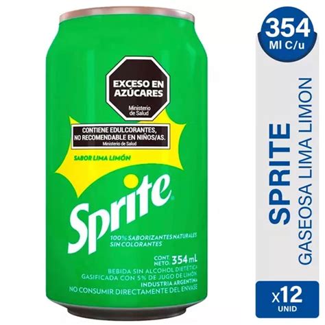 Sprite Lima Limon Lata Gaseosa Original Pack X Mercado Mercadolibre