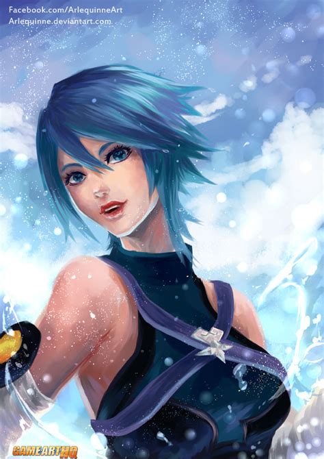 Aqua Kingdom Hearts Fan Art Birth by Sleep | Game-Art-HQ