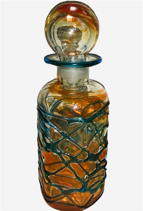 Now Sold Vintage Mdina Maltese Glass Decanter