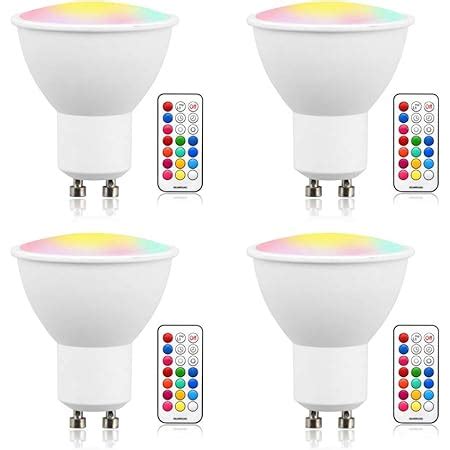 Jayool GU10 LED Bulbs Dimmable 5W Colour Changing Spot Light Bullb