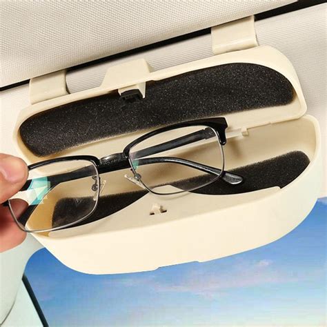 Buy Car Eyeglasses Clip Ticket Card Clamp ABS Car Sun Visor Sunglasses