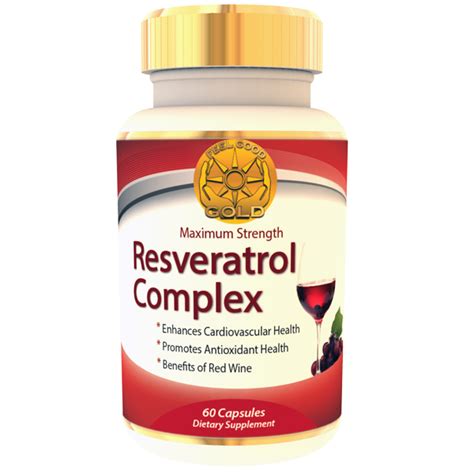 Resveratrol Supplement Polyphenols Trans Resveratrol