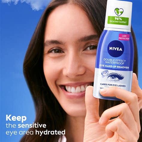 Nivea Eye Makeup Remover Double Effect 125 Ml Online At Best Price Eye Makeup Remover Lulu