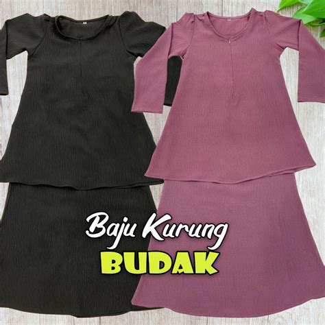 Baju Kurung Budak Baju Kurung Moden Material Italian Cotton By Wardah