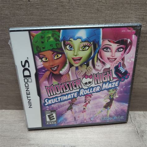 Monster High Skultimate Roller Maze Nintendo DS 2012 For Sale