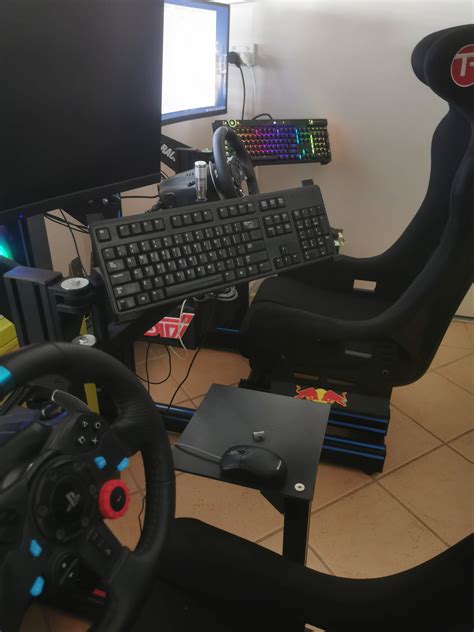 Stl File 8020 Sim Rig Keyboard Mount Corsair K100・model To Download And