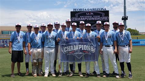 Team Utah 2022 Tosses Combined One Hitter To Win Gold At 17u Champs Az