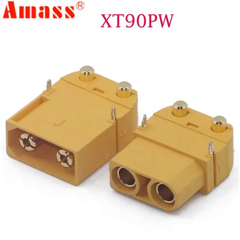 Amass XT90PW DC500V 45 90A Male Female Brass Gold Banana Bullet Nasdaq