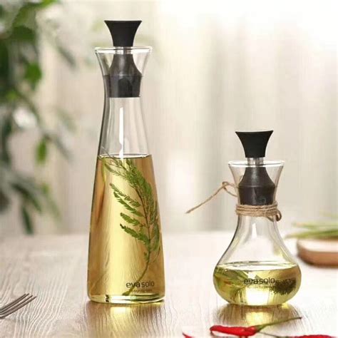 Cooking Oil Glass Bottle Edible Oil Pot Borosilicate Olive Oil