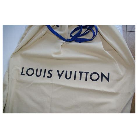 Very Large Louis Vuitton Dustbag Beige Cotton Ref Joli Closet