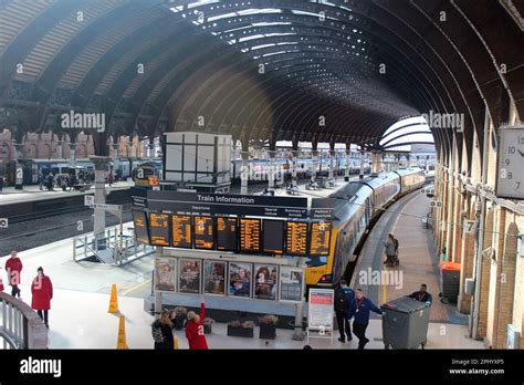 York Railway Station Stock Photo - Alamy