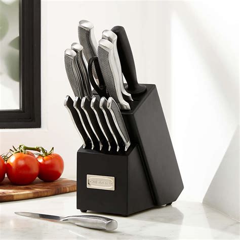 Cuisinart Graphix 15 Piece Knife Block Set Reviews Crate And Barrel