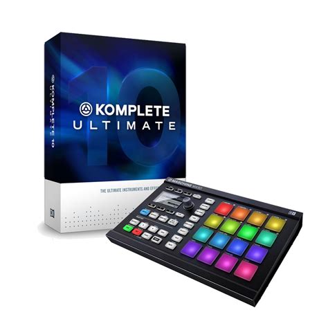 Disc Native Instruments Maschine Mikro Mk Black Komplete Ult