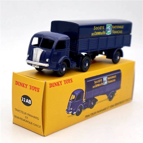 Atlas Dinky Toys Mod Le R Duit De Voiture Tracteur Ab Panhard Et Semi