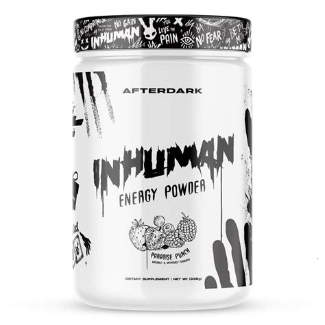 Inhuman Pre Workout Afterdark Supplements Muscle Maker Supplements