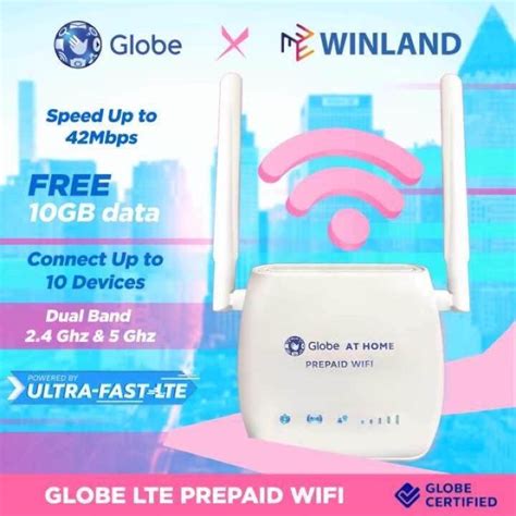 Globe At Home Prepaid WiFi Model ZLT S10G With SIM Card Lazada PH