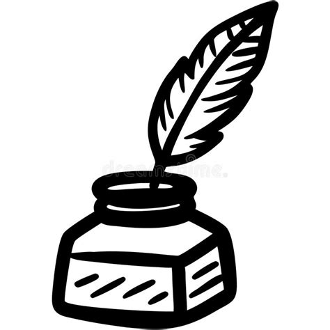 Classic Quill Stock Illustrations 5132 Classic Quill Stock