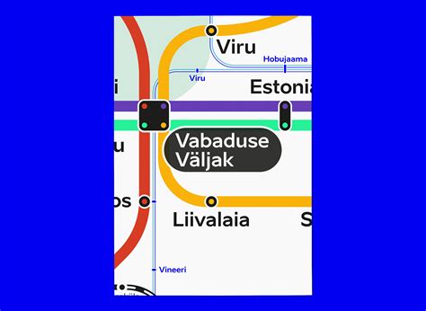 Tallinn Metro Map | 2021 Update :: Behance