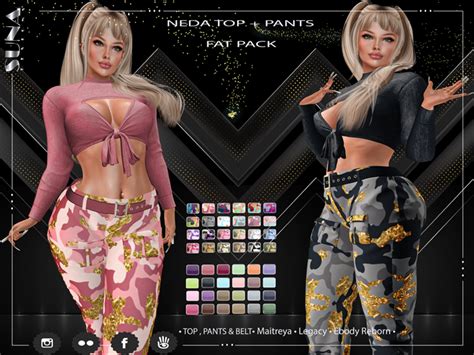 Second Life Marketplace Promo S Neda Fat Pack