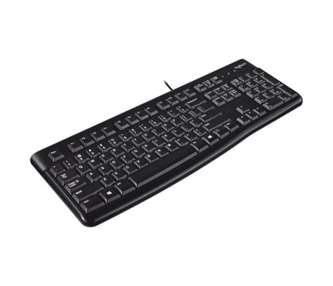 Logitech K Keyboard Czarna Usb Klawiatury Przewodowe Sklep