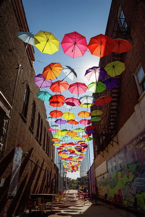 Louisville Ohio Umbrella Alley Photograph By Dale Kincaid Fine Art