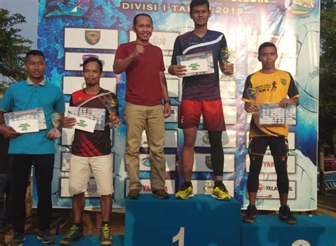 Atlet Yonif Raider 142 KJ Raih Juara Palembang Vollyball League PVL